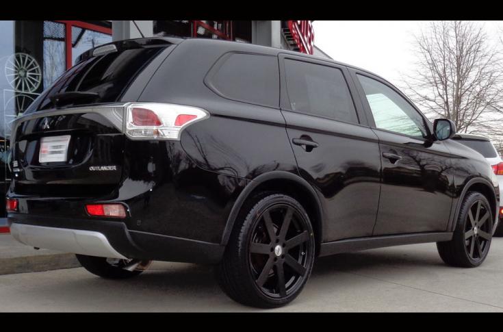 MITSUBISHI OUTLANDER BARDO MATTE BLACK